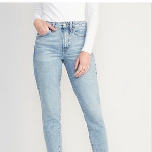 High waisted OG straight old navy jeans
